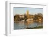 Hampton Church and River Thames, Surrey, England, United Kingdom-Charles Bowman-Framed Photographic Print