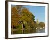 Hampton Church Autumn-Charles Bowman-Framed Photographic Print