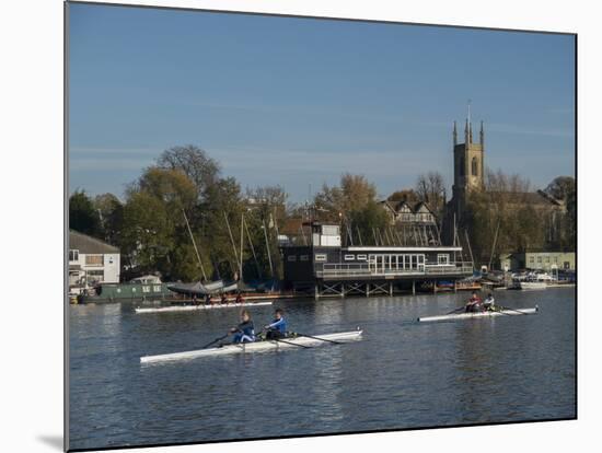 Hampton Church Scullers-Charles Bowman-Mounted Photographic Print