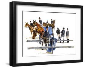 Hampton Classic-Michael Paraskevas-Framed Art Print