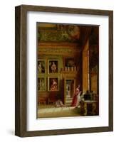 Hampton Court, 1849-James Digman Wingfield-Framed Giclee Print