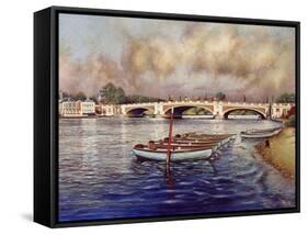 Hampton Court Bridge, 1996-Isabel Hutchison-Framed Stretched Canvas