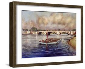 Hampton Court Bridge, 1996-Isabel Hutchison-Framed Giclee Print