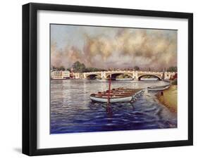 Hampton Court Bridge, 1996-Isabel Hutchison-Framed Giclee Print