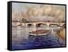 Hampton Court Bridge, 1996-Isabel Hutchison-Framed Stretched Canvas