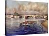 Hampton Court Bridge, 1996-Isabel Hutchison-Stretched Canvas