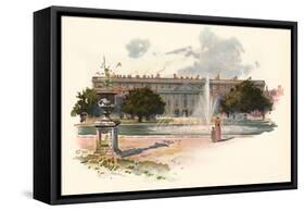 Hampton Court C1895-Charles Wilkinson-Framed Stretched Canvas