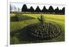 Hampton Court formal gardens-Charles Bowman-Framed Photographic Print