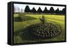 Hampton Court formal gardens-Charles Bowman-Framed Stretched Canvas