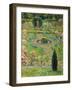 Hampton Court (Oil on Panel)-Henri Eugene Augustin Le Sidaner-Framed Giclee Print