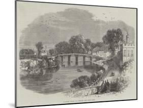 Hampton Court Old Bridge-null-Mounted Giclee Print