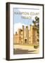 Hampton Court Palace - Dave Thompson Contemporary Travel Print-Dave Thompson-Framed Giclee Print