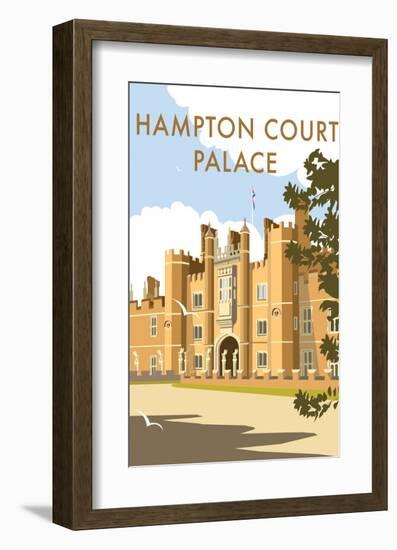 Hampton Court Palace - Dave Thompson Contemporary Travel Print-Dave Thompson-Framed Giclee Print