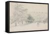 Hampton Court Palace, East Front-David Cox-Framed Stretched Canvas