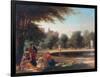 Hampton Court, the Fountain-James Digman Wingfield-Framed Giclee Print