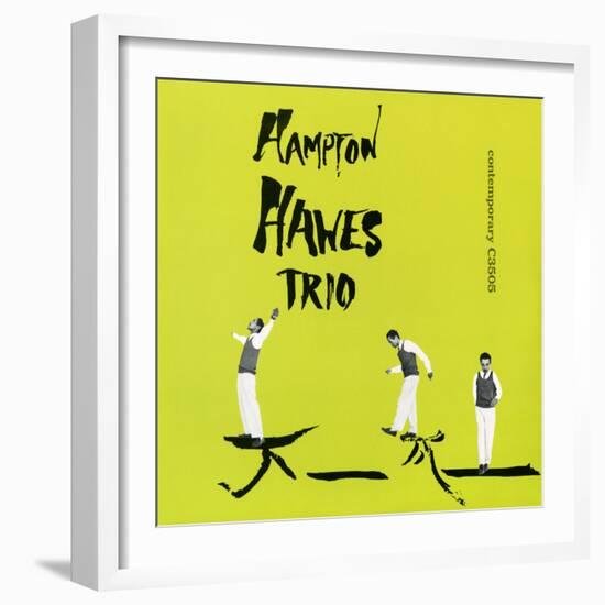 Hampton Hawes Trio - The Trio, v.1-null-Framed Art Print