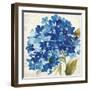 Hampton Hydrangea II-Asia Jensen-Framed Art Print