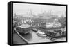 Hampton Roads Revels In the Return of the American Fleet-null-Framed Stretched Canvas