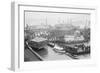 Hampton Roads Revels In the Return of the American Fleet-null-Framed Art Print