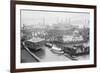 Hampton Roads Revels In the Return of the American Fleet-null-Framed Art Print