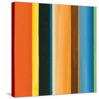 Hampton Stripe II-Fran Chandler-Stretched Canvas