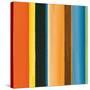 Hampton Stripe II-Fran Chandler-Stretched Canvas