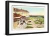 Hampton Terrace Hotel, Augusta, Georgia-null-Framed Art Print