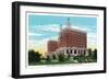 Hampton, Virginia, Old Point Comfort Exterior View of the Chamberlain-Vanderbilt Hotel-Lantern Press-Framed Art Print