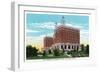 Hampton, Virginia, Old Point Comfort Exterior View of the Chamberlain-Vanderbilt Hotel-Lantern Press-Framed Art Print