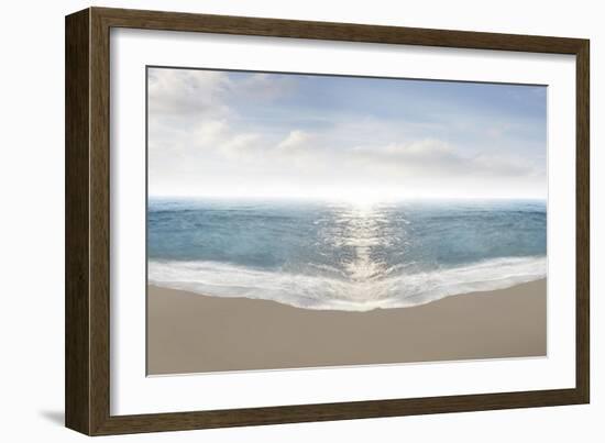 Hamptons III-James McLoughlin-Framed Art Print