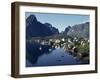 Hamroy Fishing Village During Summer, Lofoten Islands, Arctic, Norway, Scandinavia, Europe-Dominic Harcourt-webster-Framed Photographic Print