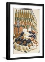 Hams-Eric Ravilious-Framed Premium Giclee Print