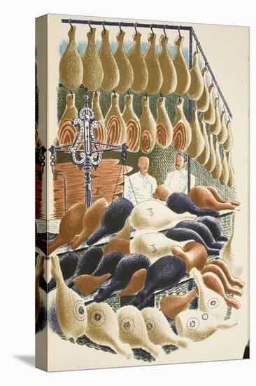 Hams-Eric Ravilious-Stretched Canvas