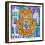 Hamsa 3-Oxana Zaiko-Framed Giclee Print