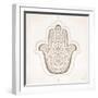 Hamsa Amulet-Melissa Averinos-Framed Art Print