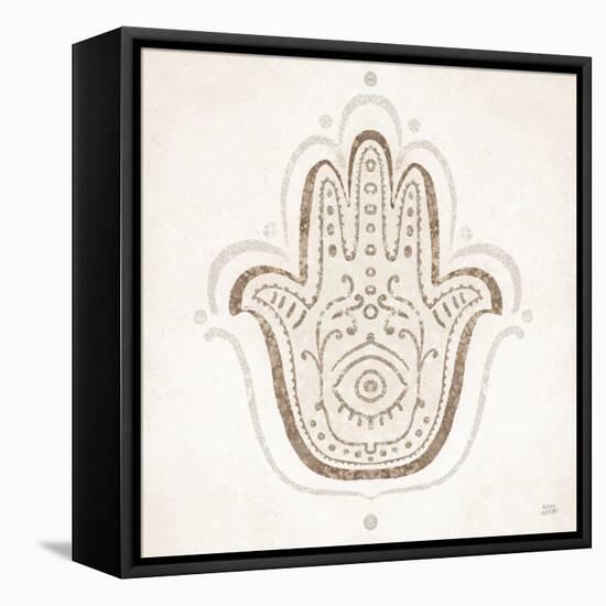 Hamsa Amulet-Melissa Averinos-Framed Stretched Canvas