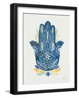 Hamsa II Collage-Courtney Prahl-Framed Art Print