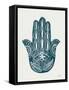 Hamsa II-Courtney Prahl-Framed Stretched Canvas