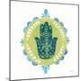 Hamsa Mandala II-Courtney Prahl-Mounted Art Print