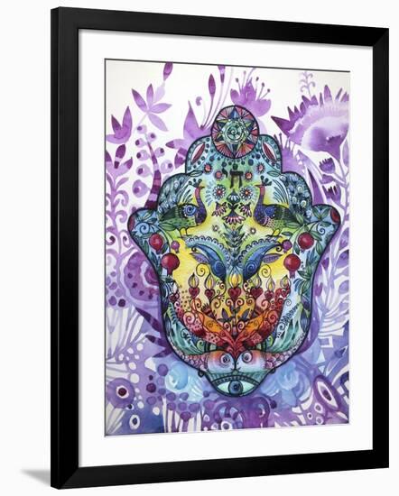 Hamsa-Oxana Zaika-Framed Giclee Print