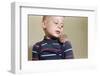 Hamster on Boy's Shoulder-William P. Gottlieb-Framed Photographic Print