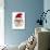 Hamster Wearing Christmas Hat-null-Photographic Print displayed on a wall