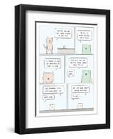 Hamster-Reza Farazmand-Framed Art Print