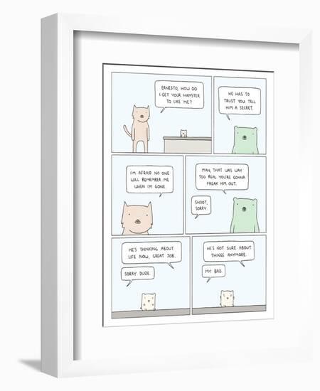 Hamster-Reza Farazmand-Framed Art Print