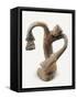 Han Dynasty Sculpture of Terracotta Dancer-null-Framed Stretched Canvas