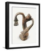 Han Dynasty Sculpture of Terracotta Dancer-null-Framed Photographic Print