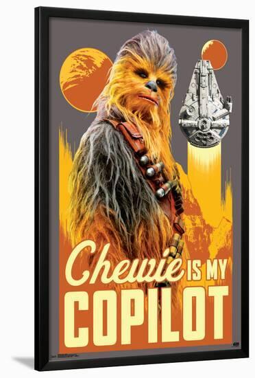 Han Solo - Chewie-null-Lamina Framed Poster