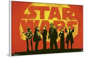 Han Solo - Group-null-Framed Standard Poster