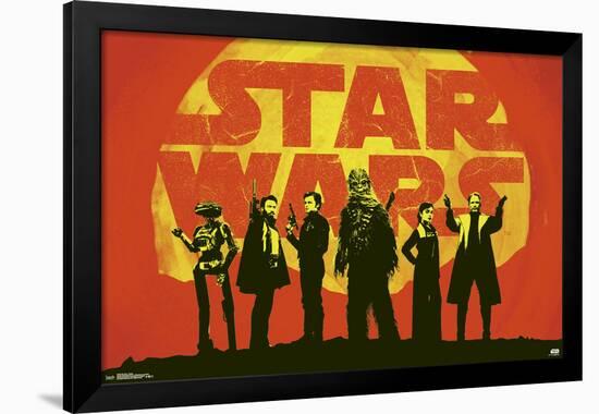 Han Solo - Group-null-Framed Standard Poster