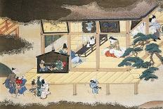 Mutsuki-Hanabusa Itcho-Framed Stretched Canvas